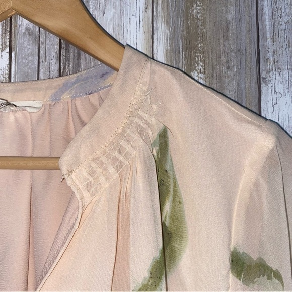 Entro Fresh Start Peach Pink Blouse - Picture 7 of 8